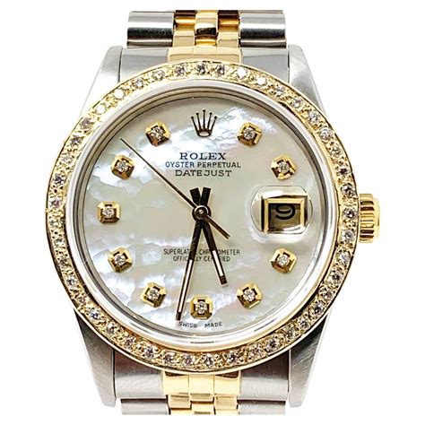 16013 datejust rolex with 8 diamonds|rolex datejust 16013 price.